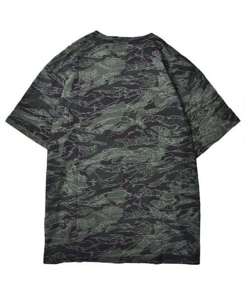DOUBLE STEAL（ダブルスティール）の「Camo Outline Logo Tシャツ（Tシャツ/カットソー・メンズ・カモフラージュ・MEDIUM/LARGE/X-LARGE）」の4枚目の写真