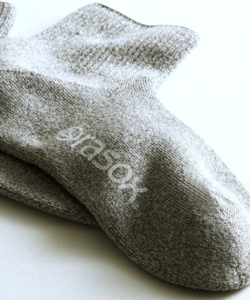 rasox（ラソックス）の「rasox（ラソックス）/ ソフトパイル・アンクル ソックス/靴下（ソックス/靴下・レディース・カーキ/ライトグレー/ベージュ/チャコールグレー/ダークネイビー/ナチュラル・SMALL/LARGE/MEDIUM）」の20枚目の写真