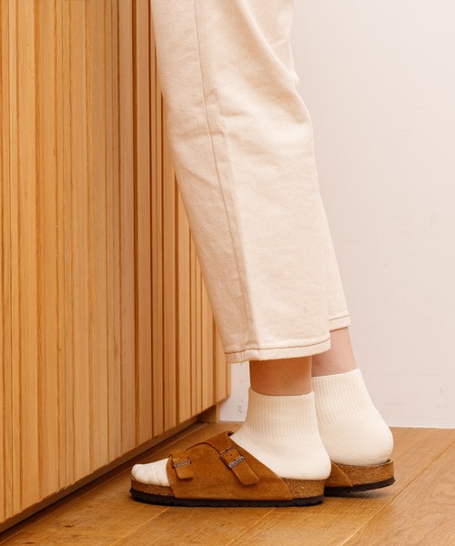 rasox（ラソックス）の「rasox（ラソックス）/ ソフトパイル・アンクル ソックス/靴下（ソックス/靴下・レディース・カーキ/ライトグレー/ベージュ/チャコールグレー/ダークネイビー/ナチュラル・SMALL/LARGE/MEDIUM）」の7枚目の写真