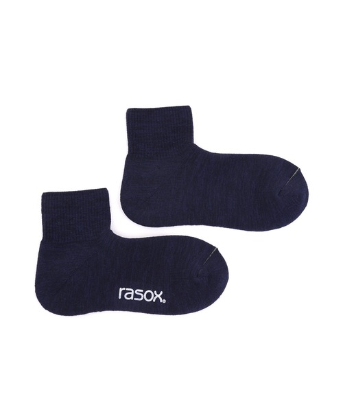rasox（ラソックス）の「rasox（ラソックス）/ ソフトパイル・アンクル ソックス/靴下（ソックス/靴下・レディース・カーキ/ライトグレー/ベージュ/チャコールグレー/ダークネイビー/ナチュラル・SMALL/LARGE/MEDIUM）」の14枚目の写真
