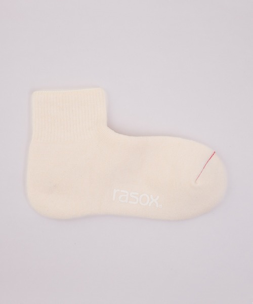 rasox（ラソックス）の「rasox（ラソックス）/ ソフトパイル・アンクル ソックス/靴下（ソックス/靴下・レディース・カーキ/ライトグレー/ベージュ/チャコールグレー/ダークネイビー/ナチュラル・SMALL/LARGE/MEDIUM）」の13枚目の写真