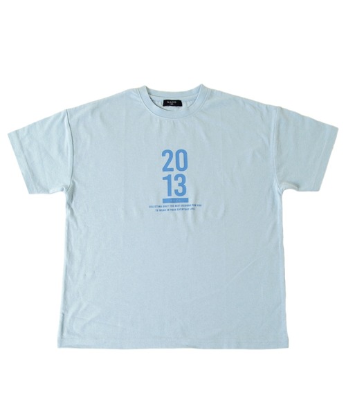 GLAZOS（グラソス）の「天竺・ドロップショルダーナンバープリント半袖Tシャツ（Tシャツ/カットソー・キッズ・ホワイト/イエロー/ライトブルー・140cm/150cm/130cm/170cm/160cm）」の13枚目の写真