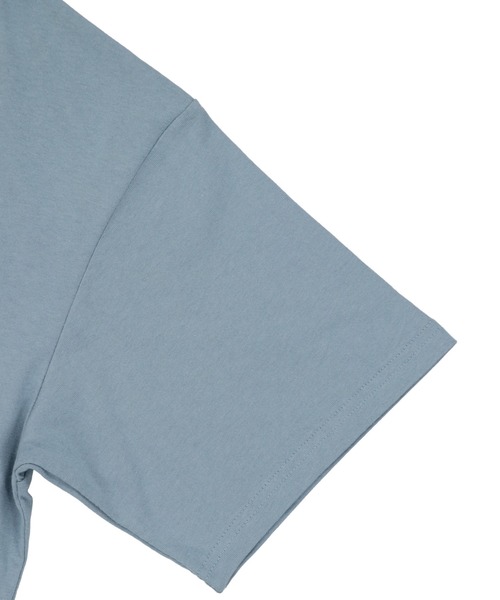 SPINNS（スピンズ）の「【ゆったりシルエット】SMOKEバックプリント半袖Tシャツ（Tシャツ/カットソー・メンズ・ホワイト/ブラック/ダークグリーン/ダークブルー/スミクロ・ONESIZE）」の16枚目の写真