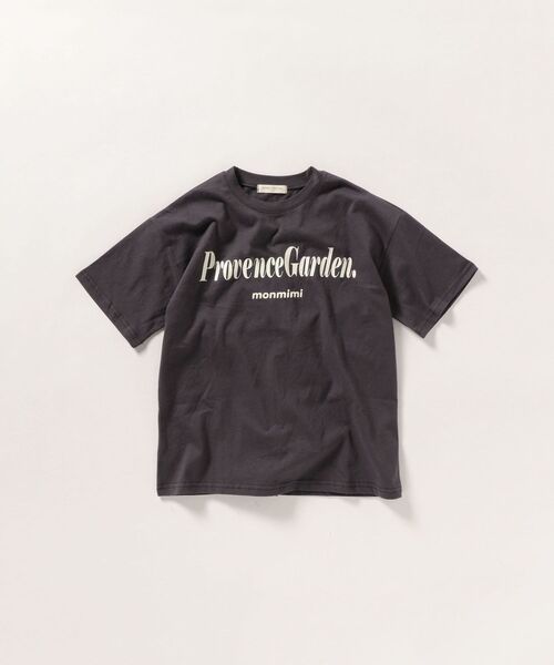 SHIPS any(シップス エニィ)の「【SHIPS any 別注】MONMIMI: プリント Tシャツ<KIDS>(Tシャツ/カットソー・キッズ・ホワイト/ダークグレー/ライトグリーン・110/120/130/140)」の6枚目の写真