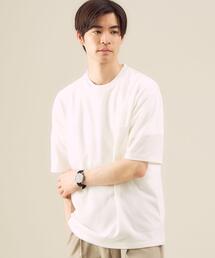 green label relaxing | 【さまになるTシャツ】＜ 機能 / 吸水速乾 ＞ ドライ ウールミックス クルーネック Tシャツ ＃(Tシャツ/カットソー)