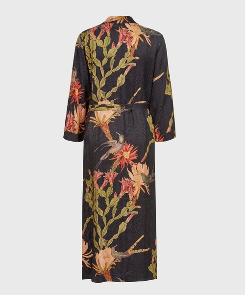 ALLSAINTS（オールセインツ）の「CARINE NOLINA SILK BLEND KIMONO | CARINE NOLINA シルク ブレンド キモノ（その他アウター・レディース・ブラック・6/8/2/4）」の9枚目の写真