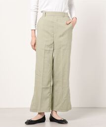 WEGO | WEGO/リネンライクスリットフレアパンツ(スラックス)
