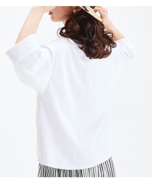 Sunny clouds（サニークラウズ）の「サニークラウズ　おっちょこペンギンＴシャツ〈レディース〉（Tシャツ/カットソー・レディース・ホワイト・MEDIUM/LARGE/X-LARGE/XX-LARGE）」の3枚目の写真