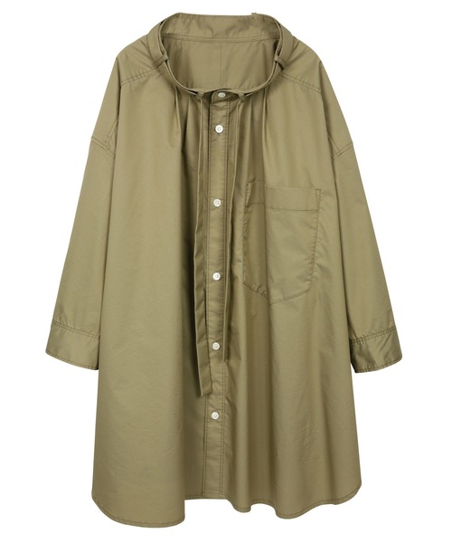 ZUCCa（ズッカ）の「C/Pタイプライター/スカート（スカート・レディース・ベージュ/ネイビー・M size）」の10枚目の写真