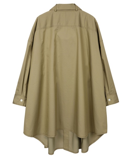 ZUCCa（ズッカ）の「C/Pタイプライター/スカート（スカート・レディース・ベージュ/ネイビー・M size）」の7枚目の写真