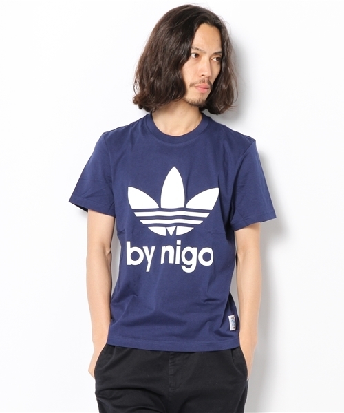 Adidas Originals アディダスオリジナルス の アディダス トレフォイル ロゴ Tシャツ Nigo Tref Tee Tシャツ カットソー Wear