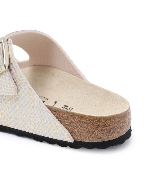 BIRKENSTOCK（ビルケンシュトック）の「【BIRKENSTOCK】メタリックパイソンアリゾナサンダル（サンダル・レディース・キナリ/ブラック・39/38/37/36）」の10枚目の写真