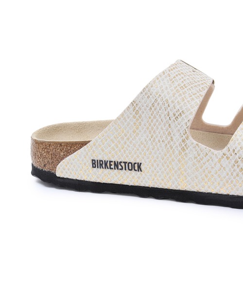 BIRKENSTOCK（ビルケンシュトック）の「【BIRKENSTOCK】メタリックパイソンアリゾナサンダル（サンダル・レディース・キナリ/ブラック・39/38/37/36）」の4枚目の写真