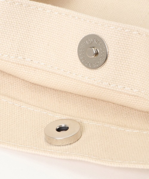 ikka（イッカ）の「帆布サイドBIGポケットトートバッグ（トートバッグ・レディース・ブラック/ベージュ/オフホワイト/オリーブ・FREE）」の14枚目の写真