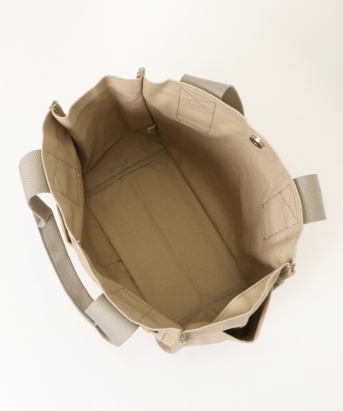 ikka（イッカ）の「帆布サイドBIGポケットトートバッグ（トートバッグ・レディース・ブラック/ベージュ/オフホワイト/オリーブ・FREE）」の19枚目の写真