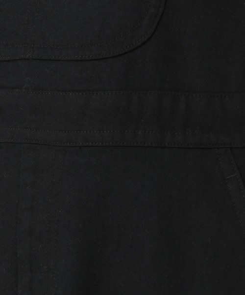 studio CLIP（スタディオクリップ）の「綿麻ナチュラルジャンパースカート（ジャンパースカート・レディース・オフホワイト/アイボリー/ブラック・MEDIUM/LARGE）」の12枚目の写真