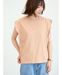 Sugar spoon | ・SUGAR SPOON フリルノースリTシャツ*(Tシャツ/カットソー)