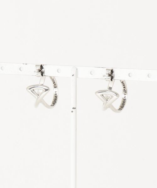 PHILIPPE AUDIBERT（フィリップ オーディベール）の「[PHILIPPE AUDIBERT/フィリップ オーディベール] BO CREOLE LIV LAITON シルバーピアス（ピアス（両耳用）・レディース・シルバー・ONE SIZE）」の6枚目の写真