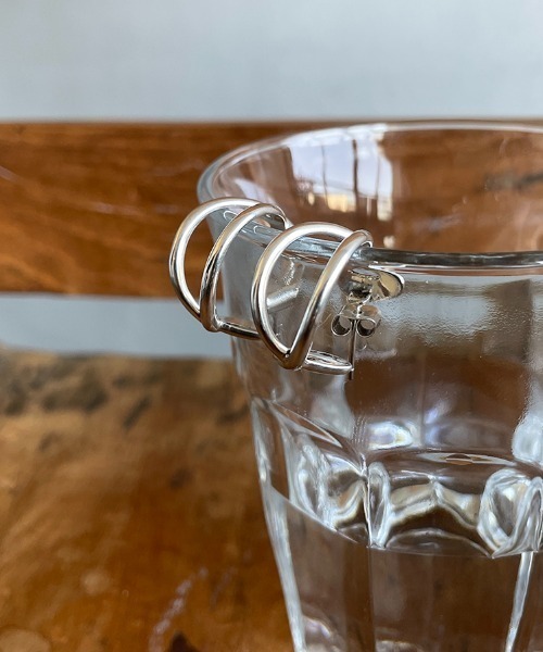 PHILIPPE AUDIBERT（フィリップ オーディベール）の「[PHILIPPE AUDIBERT/フィリップ オーディベール] BO CREOLE LIV LAITON シルバーピアス（ピアス（両耳用）・レディース・シルバー・ONE SIZE）」の9枚目の写真