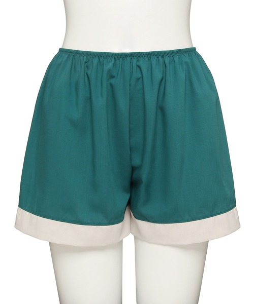 Chut！ INTIMATES（シュットインティメイツ）の「フレアパンツ (C346)（ルームウェア/パジャマ・レディース・オレンジ系その他/ライトブルーグレー/ダークグリーン・M/L）」の2枚目の写真