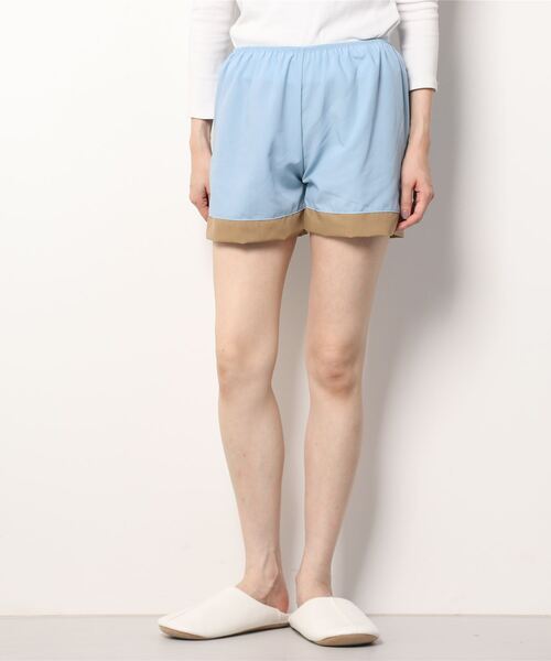 Chut！ INTIMATES（シュットインティメイツ）の「フレアパンツ (C346)（ルームウェア/パジャマ・レディース・オレンジ系その他/ライトブルーグレー/ダークグリーン・M/L）」の20枚目の写真