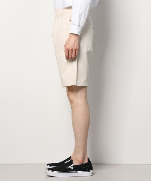 ADMIX/ATELIER SAB MEN（アドミックスアトリエサブメン）の「【Lounge wear】コットンツイル ／ シェフパンツ ショ―トパンツ（その他パンツ・メンズ・ネイビー/ブルー系その他/オフホワイト/ベージュ/ブラック系その他/チャコールグレー/ホワイト系その他/レオパード/ブラック/グレー系その他/グレイッシュブルー・50/48）」の12枚目の写真