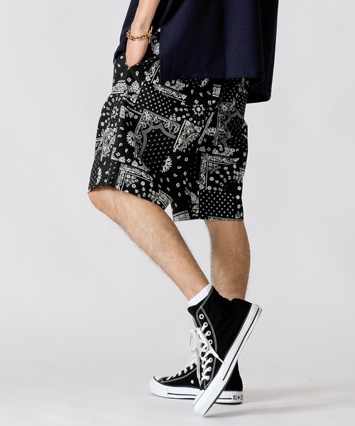 ADMIX/ATELIER SAB MEN（アドミックスアトリエサブメン）の「【Lounge wear】コットンツイル ／ シェフパンツ ショ―トパンツ（その他パンツ・メンズ・ネイビー/ブルー系その他/オフホワイト/ベージュ/ブラック系その他/チャコールグレー/ホワイト系その他/レオパード/ブラック/グレー系その他/グレイッシュブルー・50/48）」の5枚目の写真