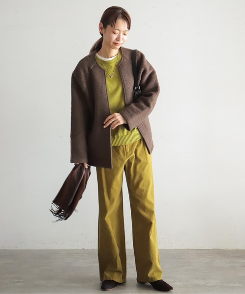 NOMBRE IMPAIR（ノンブルアンペール）の「スライバーニット ショート