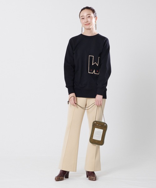 THEATRE PRODUCTS（シアタープロダクツ）の「キルティングシートバッグ Ssize（ショルダーバッグ・レディース・ホワイト/ブラック/ベージュ/グリーン・FREE）」の6枚目の写真