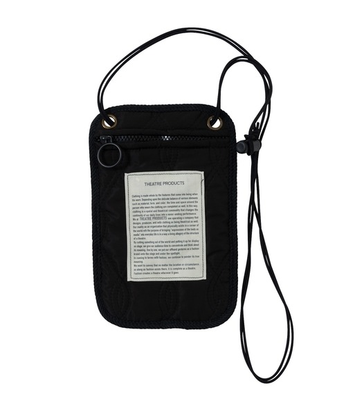 THEATRE PRODUCTS（シアタープロダクツ）の「キルティングシートバッグ Ssize（ショルダーバッグ・レディース・ホワイト/ブラック/ベージュ/グリーン・FREE）」の8枚目の写真