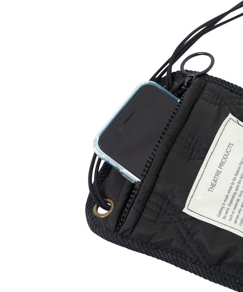 THEATRE PRODUCTS（シアタープロダクツ）の「キルティングシートバッグ Ssize（ショルダーバッグ・レディース・ホワイト/ブラック/ベージュ/グリーン・FREE）」の10枚目の写真