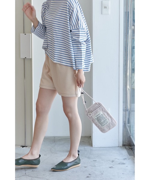 THEATRE PRODUCTS（シアタープロダクツ）の「キルティングシートバッグ Ssize（ショルダーバッグ・レディース・ホワイト/ブラック/ベージュ/グリーン・FREE）」の13枚目の写真