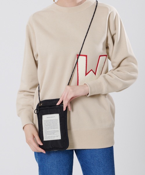 THEATRE PRODUCTS（シアタープロダクツ）の「キルティングシートバッグ Ssize（ショルダーバッグ・レディース・ホワイト/ブラック/ベージュ/グリーン・FREE）」の22枚目の写真