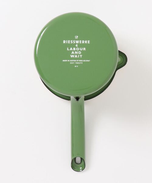 LABOUR AND WAIT（レイバーアンドウェイト）の「【LABOUR AND WAIT】ENAMEL MILK POT GREEN（鍋/フライパン・レディース・グリーン・-）」の3枚目の写真
