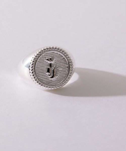 kutir（クティール）の「Silver925 コインリング（リング・メンズ・ライトグレー・FREE）」の2枚目の写真