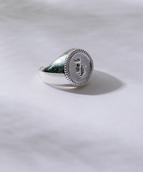 kutir（クティール）の「Silver925 コインリング（リング・メンズ・ライトグレー・FREE）」の9枚目の写真