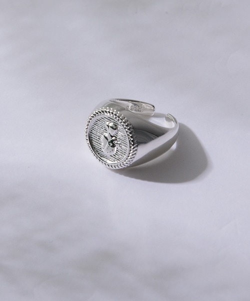 kutir（クティール）の「Silver925 コインリング（リング・メンズ・ライトグレー・FREE）」の8枚目の写真