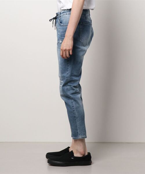 semantic design（セマンティックデザイン）の「セマンティックデザイン/semantic design ストレッチデニム スリムイージーパンツ（デニムパンツ・メンズ・ネイビー/サックスブルー・MEDIUM/S/X-LARGE/LARGE）」の15枚目の写真