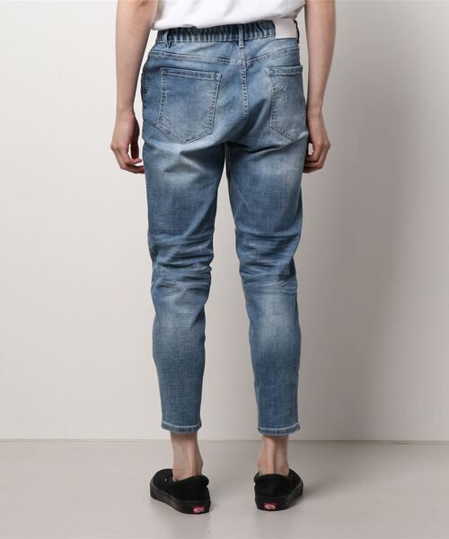 semantic design（セマンティックデザイン）の「セマンティックデザイン/semantic design ストレッチデニム スリムイージーパンツ（デニムパンツ・メンズ・ネイビー/サックスブルー・MEDIUM/S/X-LARGE/LARGE）」の16枚目の写真
