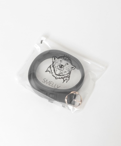 SMELLY(スメリー)の「ツイストバックルベルト(ベルト・レディース・ブラウン/ブラック・-)」の4枚目の写真