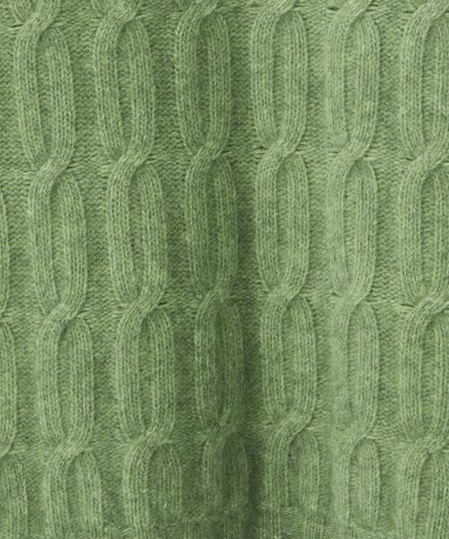 BRACTMENT（ブラクトメント）の「＜BRACTMENT(ブラクトメント)＞BM ケーブル深Vネック プルオーバー（ニット/セーター・レディース・モカ/ナチュラル/ケリー・FREE）」の16枚目の写真
