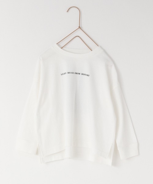 LOWRYS FARM(ローリーズファーム)の「アソートフォトロンTLS 227998(Tシャツ/カットソー・キッズ・チャコールグレー/オフホワイト/ホワイト系その他・110cm/120cm/130cm/140cm/150cm)」の2枚目の写真