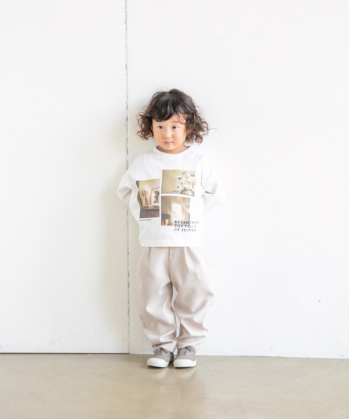LOWRYS FARM(ローリーズファーム)の「アソートフォトロンTLS 227998(Tシャツ/カットソー・キッズ・チャコールグレー/オフホワイト/ホワイト系その他・110cm/120cm/130cm/140cm/150cm)」の9枚目の写真