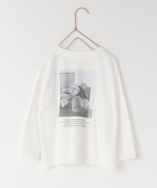 LOWRYS FARM(ローリーズファーム)の「アソートフォトロンTLS 227998(Tシャツ/カットソー・キッズ・チャコールグレー/オフホワイト/ホワイト系その他・110cm/120cm/130cm/140cm/150cm)」の5枚目の写真