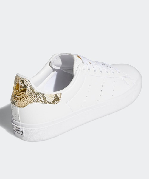 adidas（アディダス）の「スタンスミス バルク [Stan Smith Vulc] アディダスオリジナルス（スニーカー・メンズ・ホワイト系その他/ブラック系その他・22.5cm/23.5cm/24.5cm/25.5cm/26.5cm/27.5cm/28.5cm/23.0cm/24.0cm/25.0cm/26.0cm/27.0cm/28.0cm/29.0cm/22.0cm）」の4枚目の写真