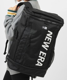 NEW ERA（ニューエラ）の「【NEW ERA/ニューエラ】BOX　PACK　32L　プリントロゴ/ブラック（バックパック/リュック・メンズ）」