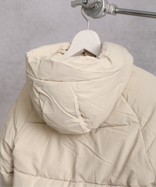 ap retro（アプレトロ）の「エコダウンブルゾン（ダウンジャケット/コート・レディース・アイボリー/ブラック/ベージュ・FREE）」の14枚目の写真