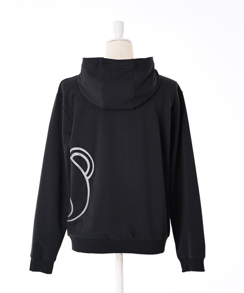 MOSCHINO（モスキーノ）の「【MOSCHINO KIDS】サイドベアパーカー（パーカー・レディース・ブラック/グレー・12Y/14Y）」の11枚目の写真