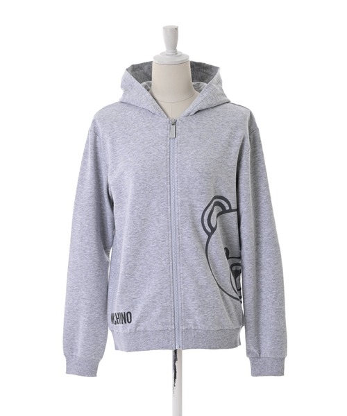 MOSCHINO（モスキーノ）の「【MOSCHINO KIDS】サイドベアパーカー（パーカー・レディース・ブラック/グレー・12Y/14Y）」の13枚目の写真
