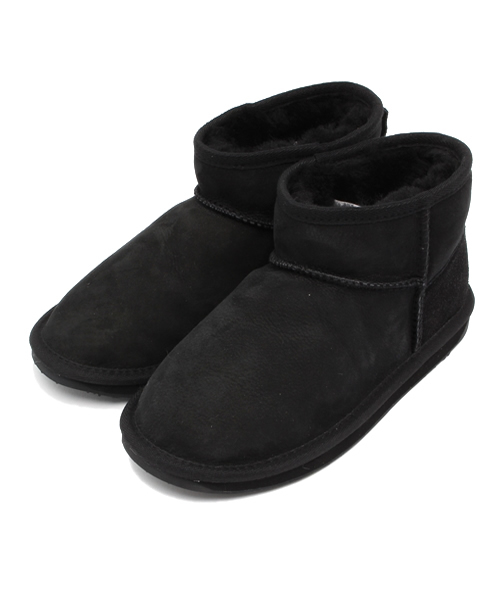 SHIPS for women(シップスフォーウィメン)の「EMU:STINGER MICRO(ブーツ・レディース・ブラック/キャメル・36)」の1枚目の写真